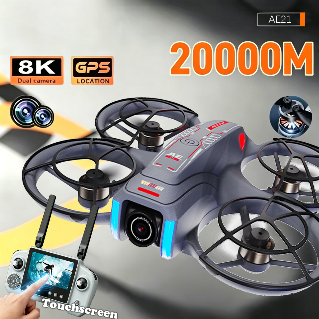Drone Surveying - Upgrade AE21 Aerial Drone 8K HD