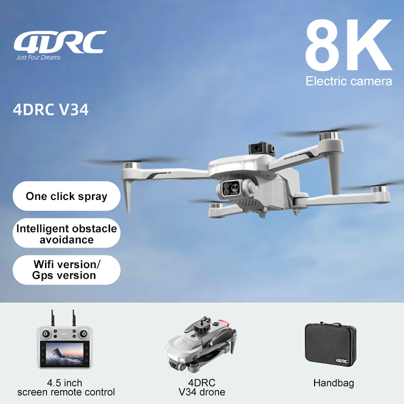 2025 New V34 Drone 8K Camera P - Drone Surveying 리뷰 및 가격