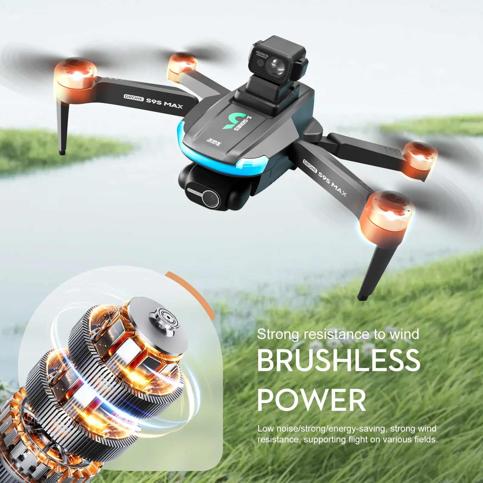 NEW S9S MAX MINI Drone 4K 2-Ax - Drone Cinematic 리뷰 및 가격