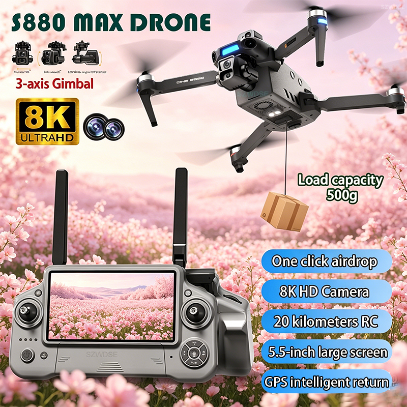 2026 New 8K Dual Camera Drone  - Drone Mapping 리뷰 및 가격