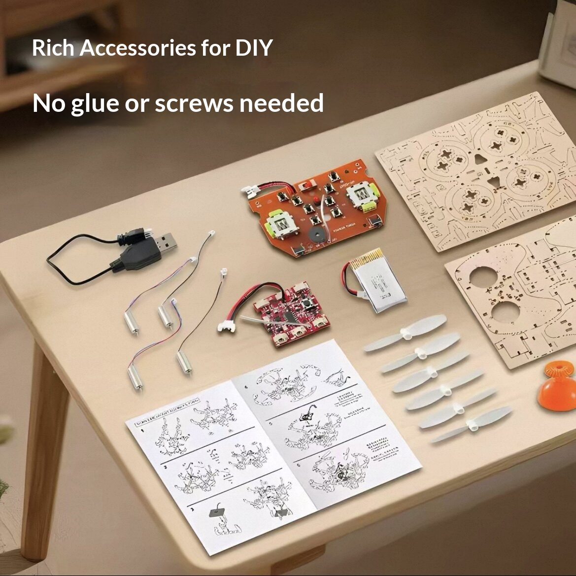 2026 New Wooden DIY Assembled  - Drone Aerial Photography 리뷰 및 가격