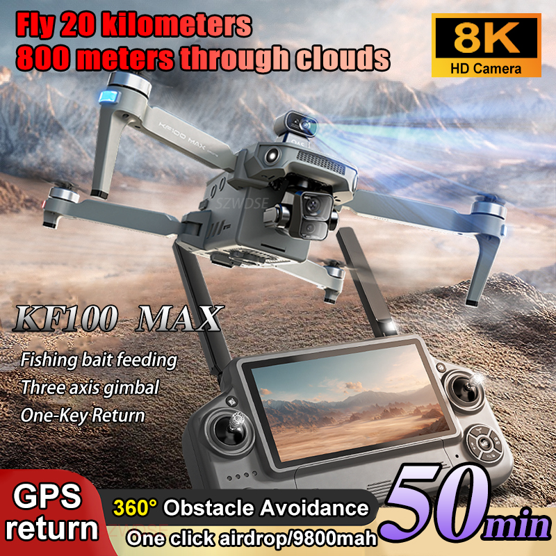 SJRC KF100 MAX 8K UHD Photo HD - Drone Surveying 리뷰 및 가격