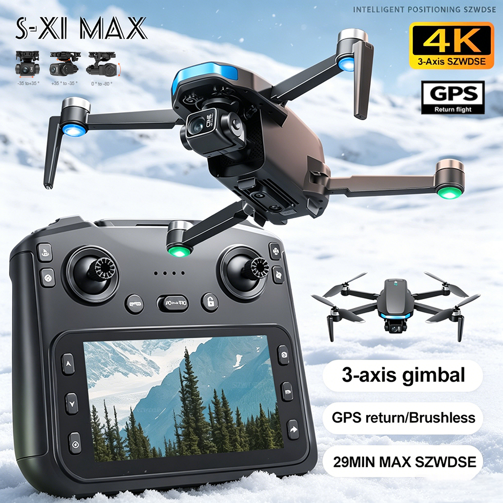 New S-X1 MAX Drone GPS 8K Prof - Drone Surveying 리뷰 및 가격
