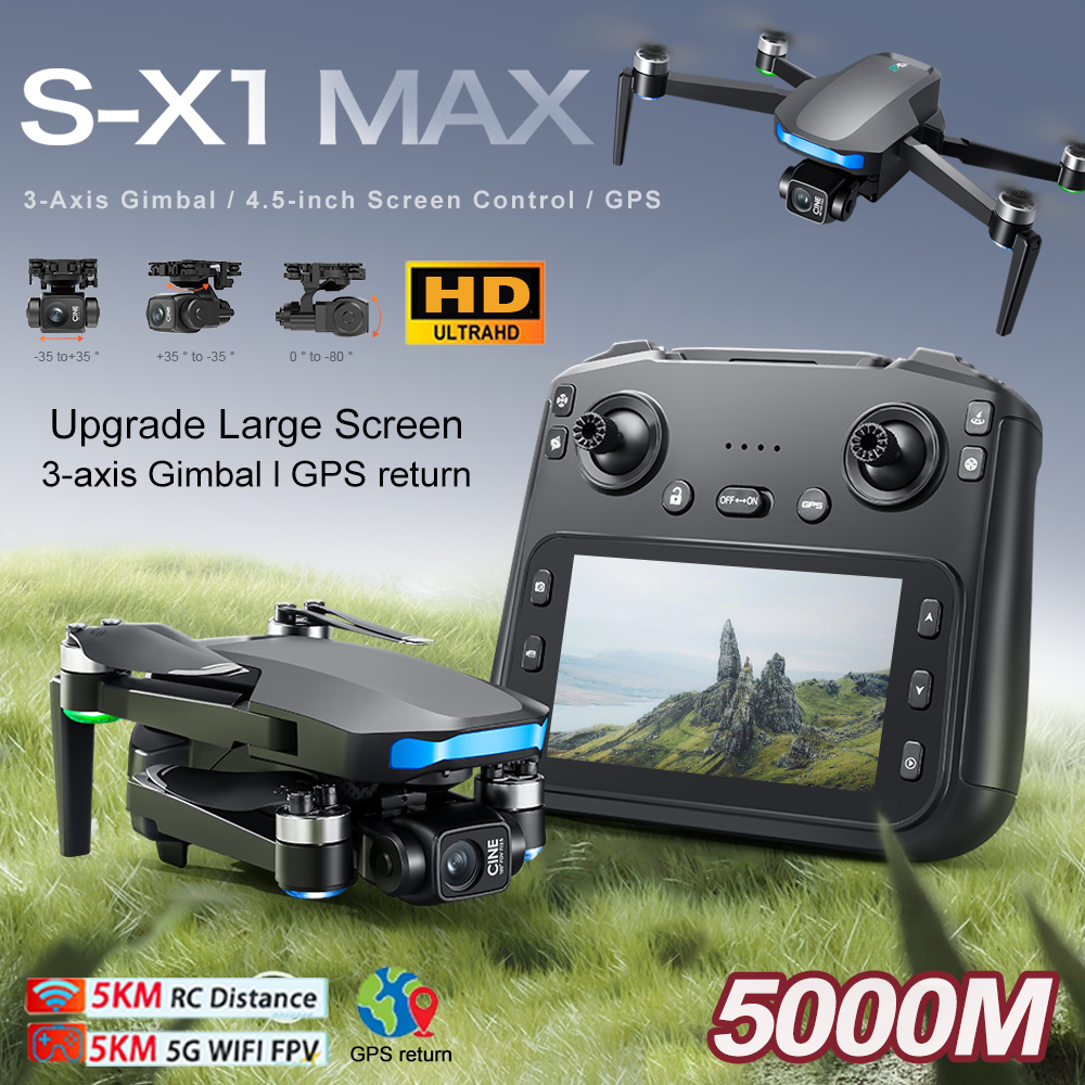 New S-X1 MAX Drone GPS 8K Prof - Drone Surveying 리뷰 및 가격