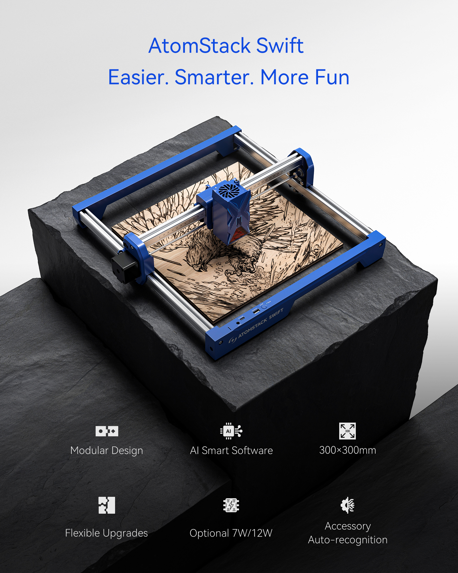 ATOMSTACK Swift 7W Portable La - Drone Lidar 리뷰 및 가격