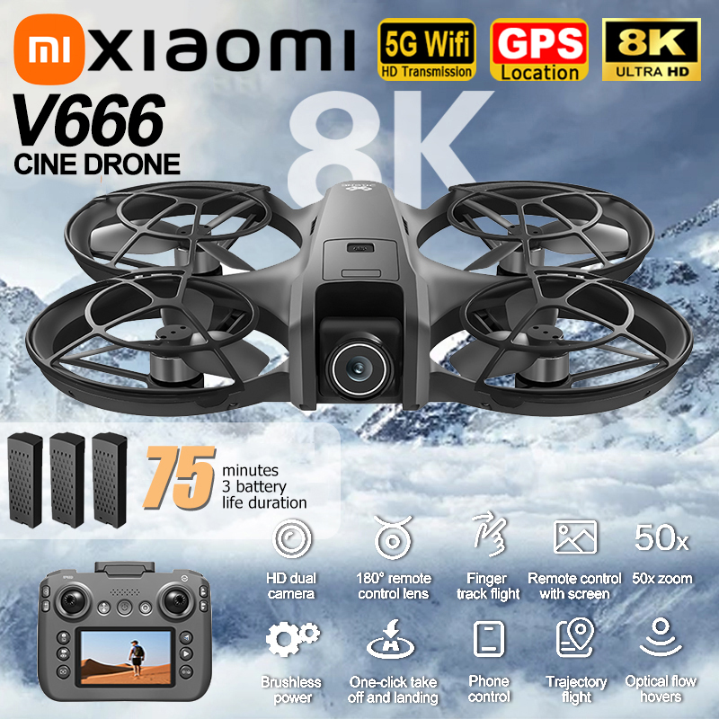 Xiaomi V666 Drone 8K Aerial HD - Drone Mapping 리뷰 및 가격