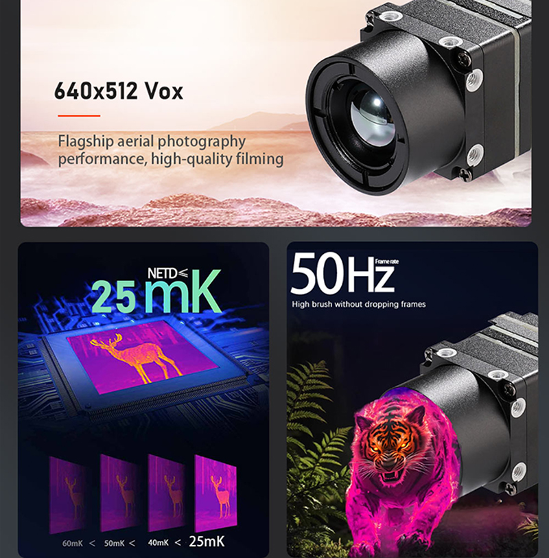 New Arrival 640x512 FPV Drone  - Drone Thermal Imaging 리뷰 및 가격